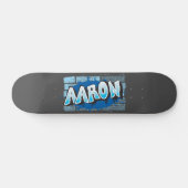 Dylan Graffiti Wall Ihren Namen Skateboard (Horizontal)