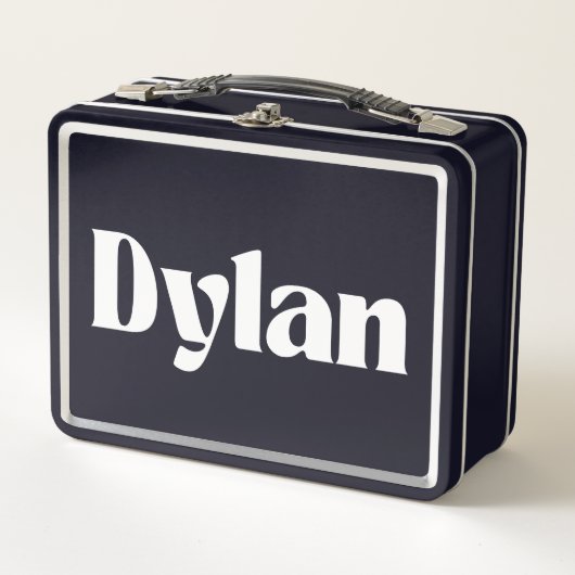 Dylan Metall Brotdose (Vorderseite)