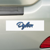 Dylan Name blue Aufkleber Sticker Autoaufkleber (Auf Auto)