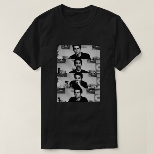 Dylan O'brien Comic mit Klassik T-Shirt (Design vorne)