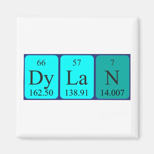 Dylan Periodenmagnet Magnet (Vorne)