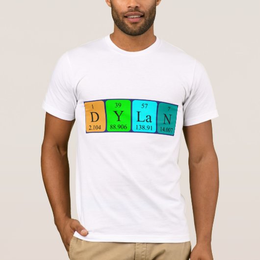 Dylan Periodenname Shirt (Vorderseite)