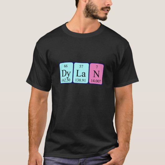 Dylan Periodenname Shirt (Vorderseite)