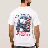 Dylan Scott Heartbeat of America Bauer T-Shirt (Rückseite)