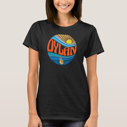 Dylan Shirt Vintag Sunset Dylan Groovy Gefärbte Kr (Vorderseite)
