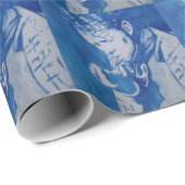 Dylan Thomas Geschenkpapier (Rolleneckpunkt)