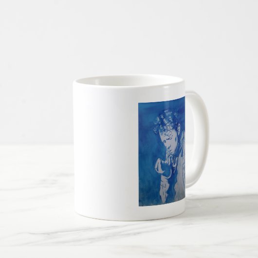 Dylan Thomas Kaffeetasse (VorderseiteRechts)