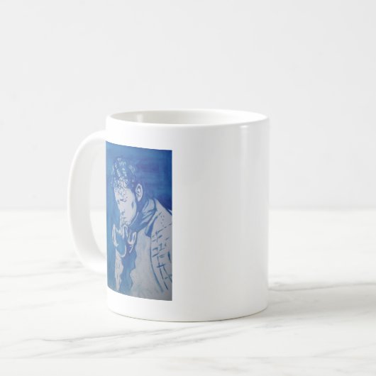 Dylan Thomas Kaffeetasse (Vorderseite Links)