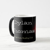 Dylan Thomas Verwandlungstasse (Vorderseite Links)