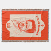 Dylan Thomas Welsh Poet Decke (Vorderseite)