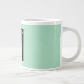 Dylan Thomas Welsh Poet Jumbo-Tasse (Rechts)