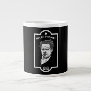 Dylan Thomas Welsh Poet Jumbo-Tasse