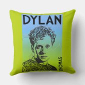 Dylan Thomas Welsh Poet Kissen (Rückseite)