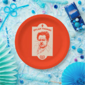 Dylan Thomas Welsh Poet Pappteller (Party)