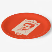 Dylan Thomas Welsh Poet Pappteller (Schrägansicht)