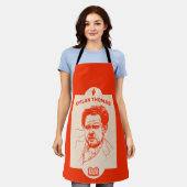 Dylan Thomas Welsh Poet Schürze (Getragen)