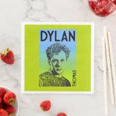 Dylan Thomas Welsh Poet Serviette (Beispiel)