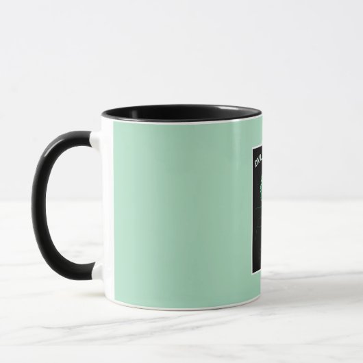 Dylan Thomas Welsh Poet Tasse (Links)