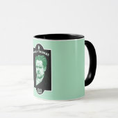 Dylan Thomas Welsh Poet Tasse (VorderseiteRechts)
