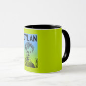 Dylan Thomas Welsh Poet Tasse (VorderseiteRechts)