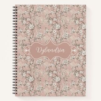 Dylandria Vintag Dusty Rose Pink Deluxe Notizblock