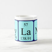 Dylano Periodenname Tasse (Mittel)