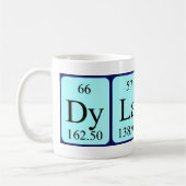 Dylano Periodenname Tasse (Links)