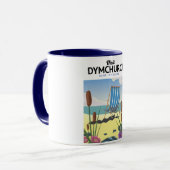 Dymchurch Kent Strandprospekt Tasse (Vorderseite Links)