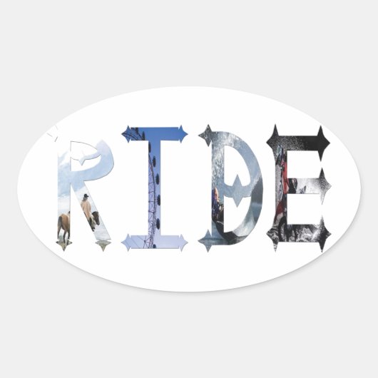 Dymond Speers RIDE STICKERS (Vorderseite)