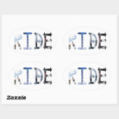 Dymond Speers RIDE STICKERS (Blatt)