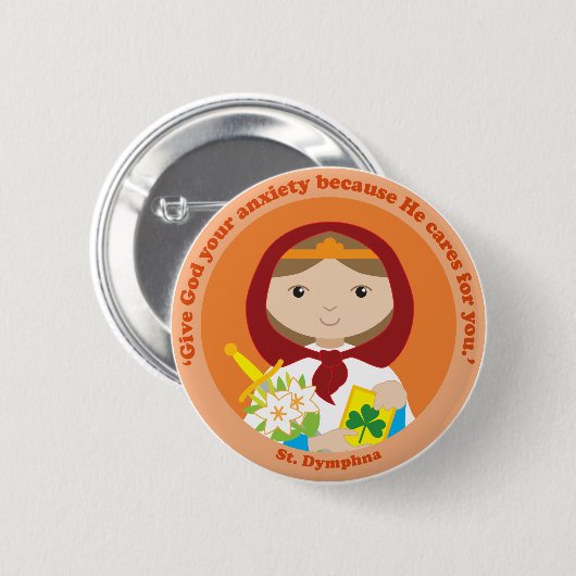 Dymphna Button (Vorne & Hinten)