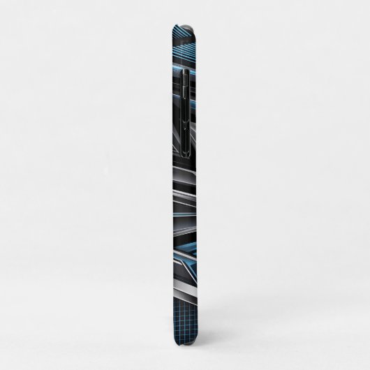Dynamic Abstract Design of Interlocking Metallics Case-Mate iPhone Hülle (Hinten/Links)