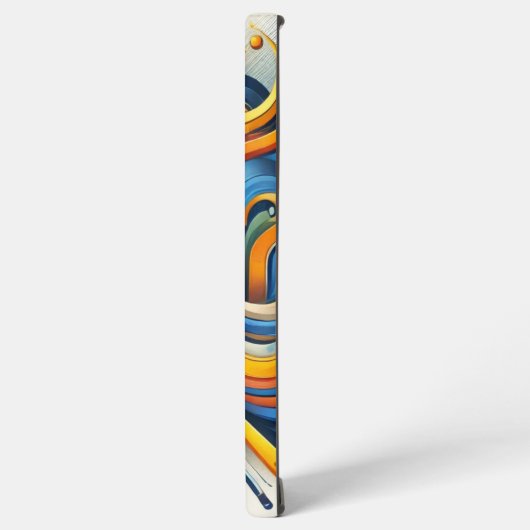 Dynamic Abstrakt Samsung Case Galaxy Hülle (Linke Seite)