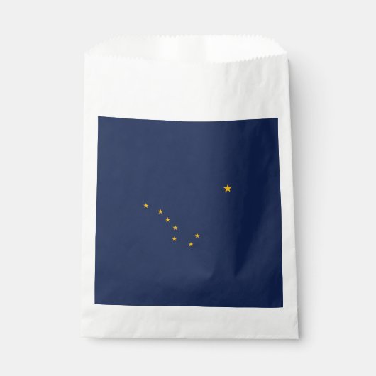 Dynamic Alaska State Flag Graphic on a Geschenktütchen (Vorderseite)