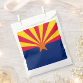 Dynamic Arizona State Flag Graphic on a Geschenktütchen (Ausgeschnitten)