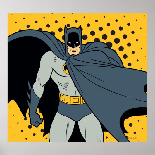 Dynamic Batman Cape Poster (Vorne)