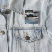 Dynamic Blue Urban Race Scene Button (Beispiel)