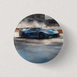 Dynamic Blue Urban Race Scene Button