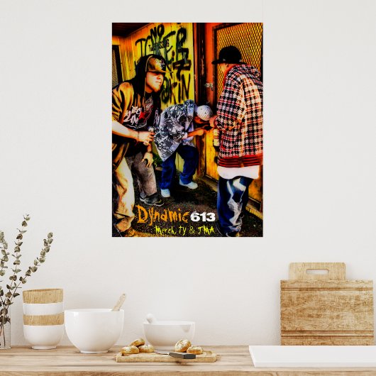 Dynamic Break & Entry (Merch, TY & JMA) [Poster] Poster (Küche)