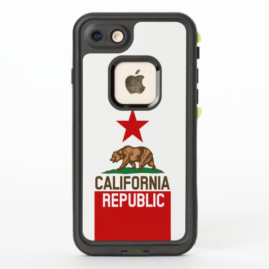 Dynamic California State Flag Graphic on a (Rückseite)