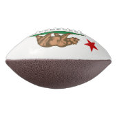 Dynamic California State Flag Graphic on a Football (Gedreht 90)