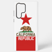 Dynamic California State Flag Graphic on a Samsung Galaxy Hülle (Rückseite)