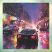 Dynamic Cityscape Racing Fensteraufkleber (Blatt 3)