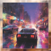 Dynamic Cityscape Racing Fensteraufkleber (Blatt 2)