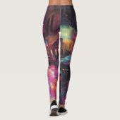 Dynamic Cityscape Racing Leggings (Rückseite)