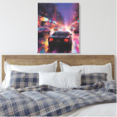 Dynamic Cityscape Racing Leinwanddruck (Insitu (Schlafzimmer))