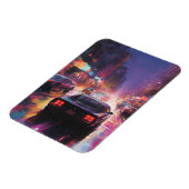 Dynamic Cityscape Racing Magnet (Linke Seite)