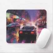 Dynamic Cityscape Racing Mousepad (Mit Mouse)