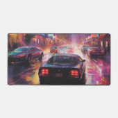 Dynamic Cityscape Racing Schreibtischunterlage (Vorderseite)