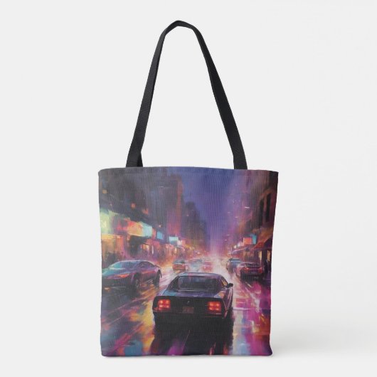 Dynamic Cityscape Racing Tasche (Rückseite)